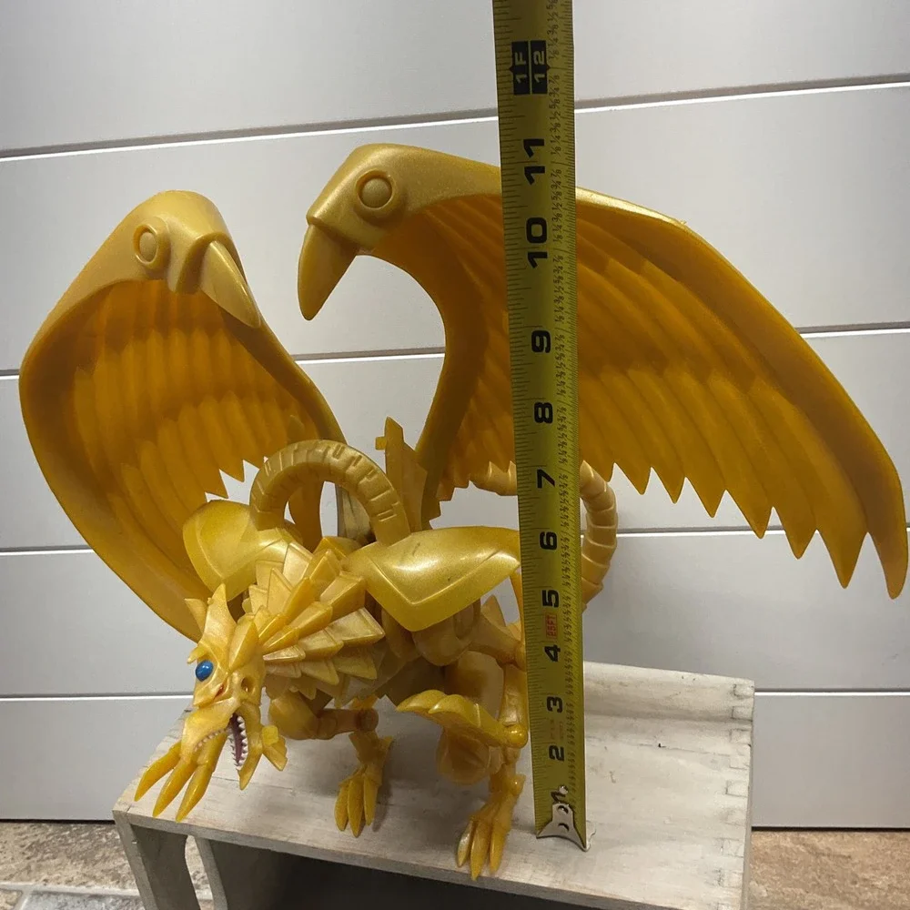 Mattel Yu-Gi-Oh The Winged Dragon of Ra Gold Action Figure 11 inch Vintage 1996